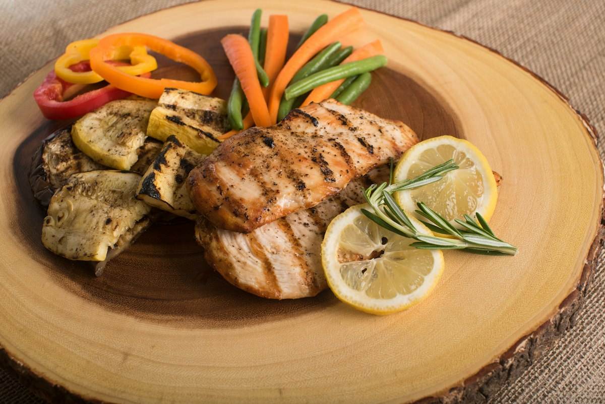 Maya Chen's version of Charred lemon chicken