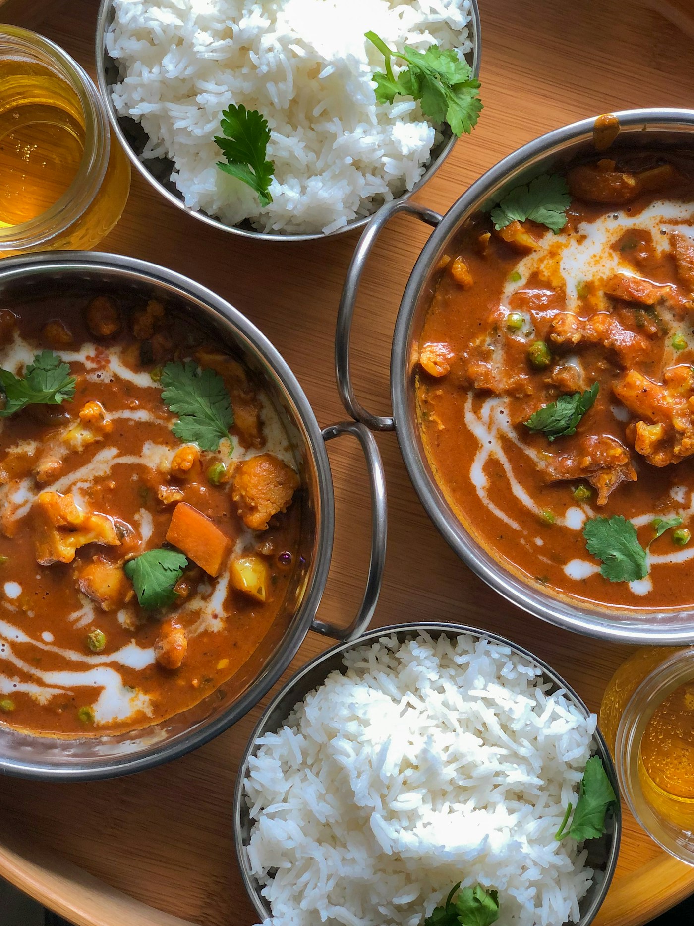 Golden coconut dal