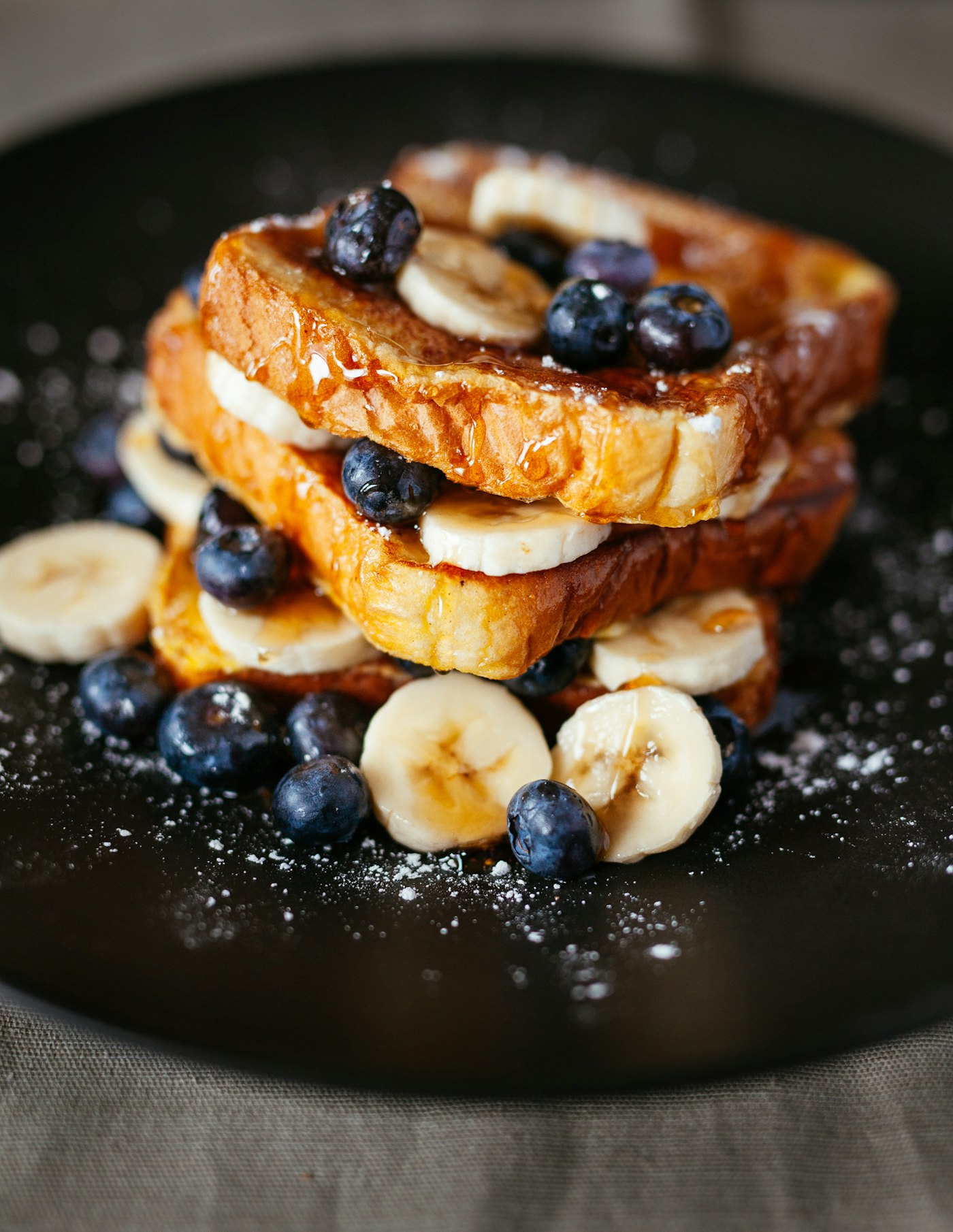 Brown butter berry toast